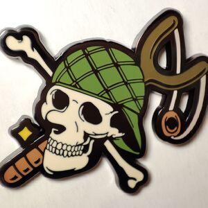 One Piece Usopp Enamel Pin Official Collectible Metal Mystery Badge Series